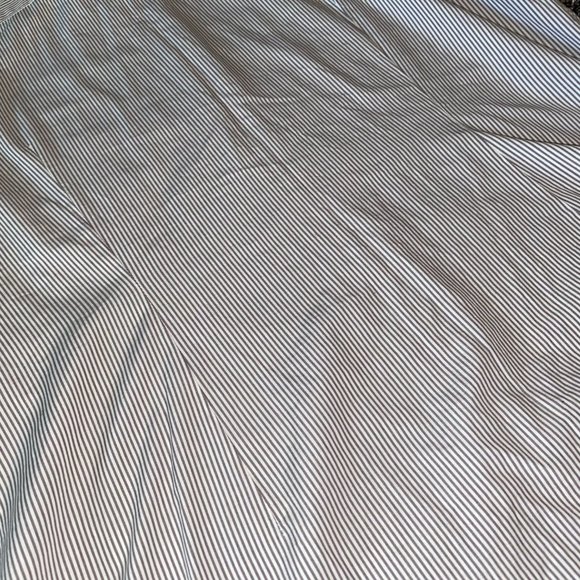 Gap Women's Fitted Stripped Button Long Sleeve Shirt Size 16 - Picture 6 of 6